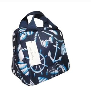 Vera Bradley Anchor Lunch Cooler Blue Lighte  Up Shore Enough Bag